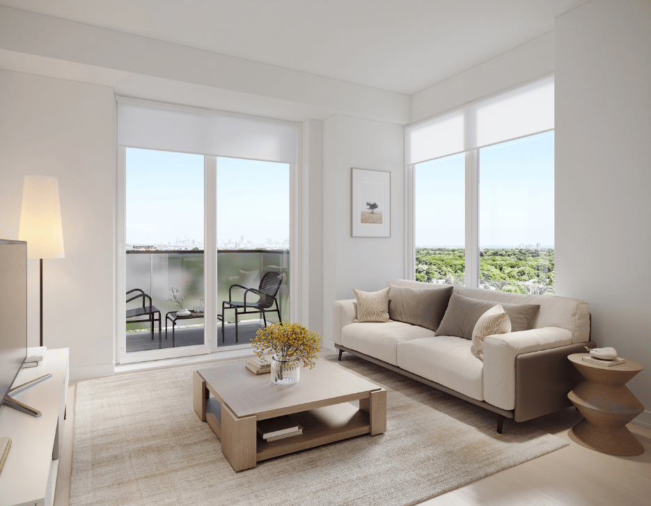 Living room in a Two Bedroom Suite at Martin Grove slider-img